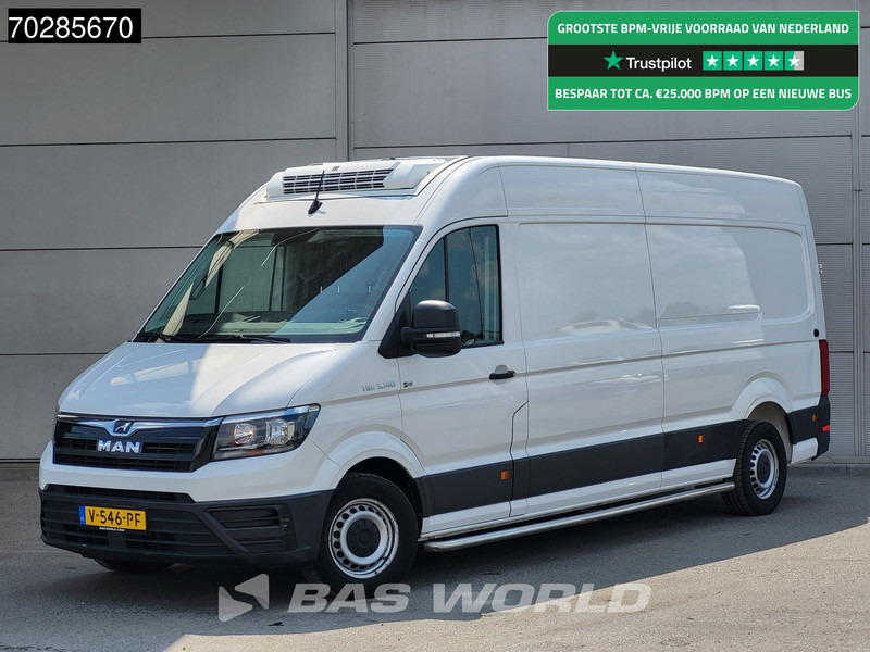MAN TGE 3.140 Bi Temp Koelwagen Vriezer Themo King V-300 MAX Airco Euro6 Koel Koeler Vries Kühler Kühl Kühlwagen Frigo 12m3 Airco Cruise contr - Frigorífico furgoneta: foto 1 MAN TGE 3.140 Bi Temp Koelwagen Vriezer Themo King V-300 MAX Airco Euro6 Koel Koeler Vries Kühler Kühl Kühlwagen Frigo 12m3 Airco Cruise contr - Frigorífico furgoneta: foto 1