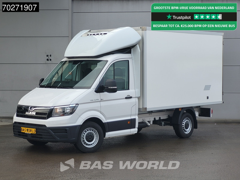 MAN TGE 3.140 Koelwagen Zijdeur Carrier CITIMAX 280 Bakwagen Koel Koeler KÜHLER 13m3 Airco - Frigorífico furgoneta: foto 1 MAN TGE 3.140 Koelwagen Zijdeur Carrier CITIMAX 280 Bakwagen Koel Koeler KÜHLER 13m3 Airco - Frigorífico furgoneta: foto 1