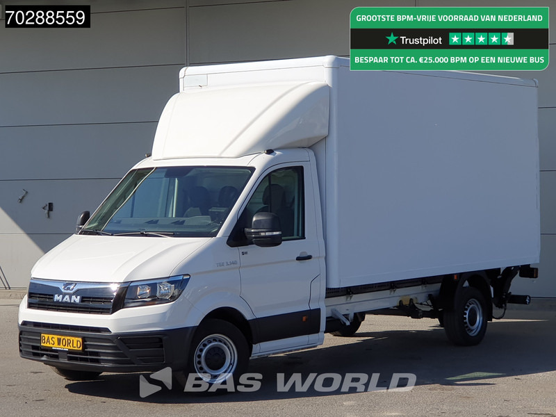 MAN TGE 3.140 Laadklep Automaat Bakwagen Airco Cruise Camera Euro6 Meubelbak Koffer 20m3 Airco Cruise control - Furgoneta: foto 1 MAN TGE 3.140 Laadklep Automaat Bakwagen Airco Cruise Camera Euro6 Meubelbak Koffer 20m3 Airco Cruise control - Furgoneta: foto 1