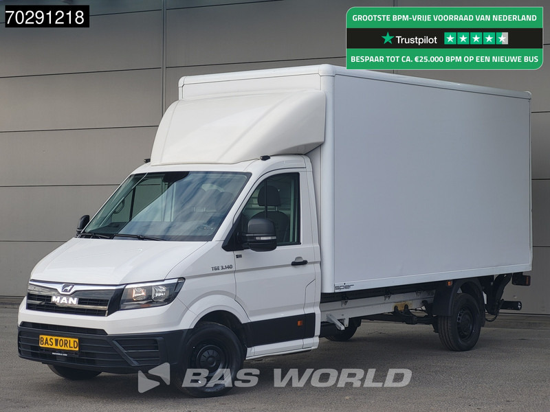 MAN TGE 3.140 Laadklep Automaat Bakwagen Airco Cruise Camera Euro6 Meubelbak Koffer 20m3 Airco Cruise control - Furgoneta: foto 1 MAN TGE 3.140 Laadklep Automaat Bakwagen Airco Cruise Camera Euro6 Meubelbak Koffer 20m3 Airco Cruise control - Furgoneta: foto 1