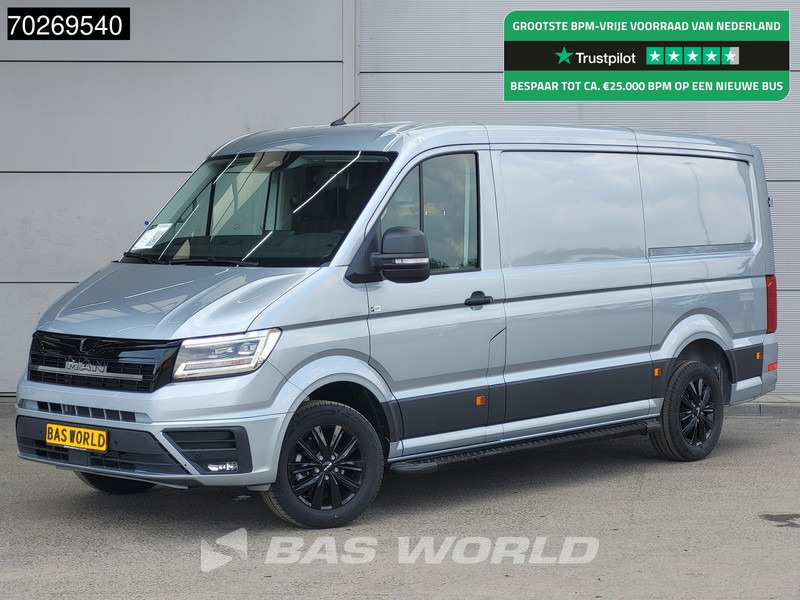 MAN TGE 3.180 Automaat 2025 Black Edition model Facelift L3H2 Navi CarPlay Camera L2H1 10m3 Airco Cruise control - Furgón: foto 1 MAN TGE 3.180 Automaat 2025 Black Edition model Facelift L3H2 Navi CarPlay Camera L2H1 10m3 Airco Cruise control - Furgón: foto 1