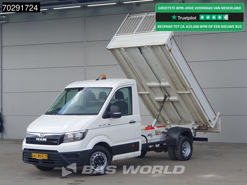 MAN TGE 3.180 Open Laadbak Dubbellucht 3,5t Trekhaak Airco Cruise Euro6 Pritsche Pickup Open Box 2m3 Airco Trekhaak Cruise control - Caja abierta furgoneta: foto 1 MAN TGE 3.180 Open Laadbak Dubbellucht 3,5t Trekhaak Airco Cruise Euro6 Pritsche Pickup Open Box 2m3 Airco Trekhaak Cruise control - Caja abierta furgoneta: foto 1