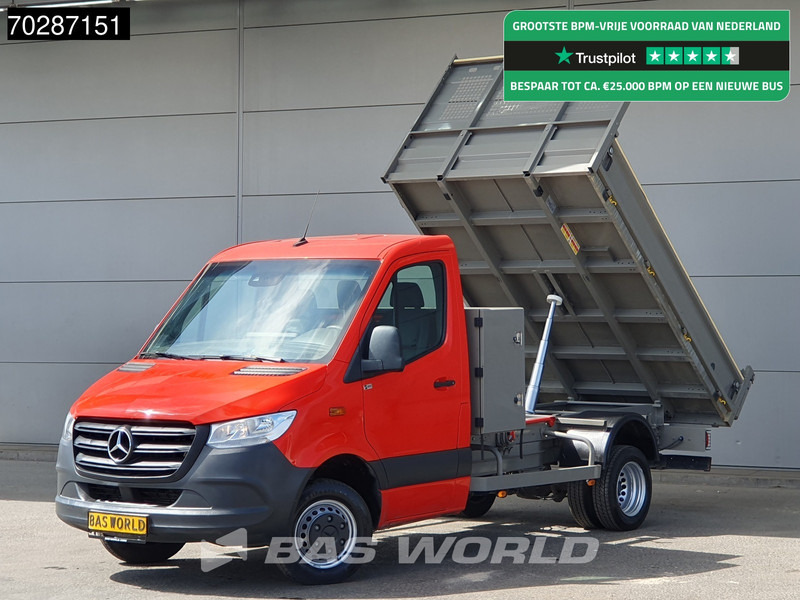 Mercedes-Benz Sprinter 514 CDI Kipper met Kist Dubbellucht 3,5t Trekhaak Airco Cruise Euro6 Tipper Benne Kieper 2m3 Airco Trekhaak Cruise control - Volquete furgoneta: foto 1 Mercedes-Benz Sprinter 514 CDI Kipper met Kist Dubbellucht 3,5t Trekhaak Airco Cruise Euro6 Tipper Benne Kieper 2m3 Airco Trekhaak Cruise control - Volquete furgoneta: foto 1