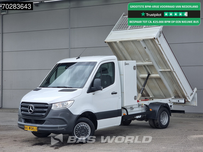 Mercedes-Benz Sprinter 514 CDI Open Laadbak met Kist Dubbel Cabine Dubbellucht 3,5t Trekhaak Airco Cruise Euro6 Pritsche Pickup Open Box 1m3 Airco Trek - Caja abierta furgoneta: foto 1 Mercedes-Benz Sprinter 514 CDI Open Laadbak met Kist Dubbel Cabine Dubbellucht 3,5t Trekhaak Airco Cruise Euro6 Pritsche Pickup Open Box 1m3 Airco Trek - Caja abierta furgoneta: foto 1