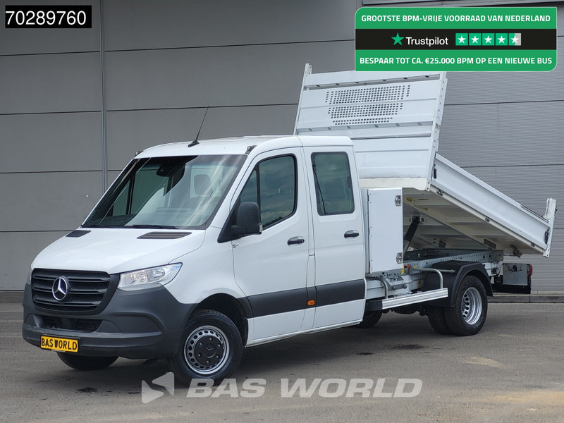Mercedes-Benz Sprinter 514 CDI Open Laadbak met Kist Dubbel Cabine Dubbellucht 3,5t Trekhaak Airco Cruise MBUX CarPlay Euro6 Pritsche Pickup Open Box 2 - Caja abierta furgoneta: foto 1 Mercedes-Benz Sprinter 514 CDI Open Laadbak met Kist Dubbel Cabine Dubbellucht 3,5t Trekhaak Airco Cruise MBUX CarPlay Euro6 Pritsche Pickup Open Box 2 - Caja abierta furgoneta: foto 1