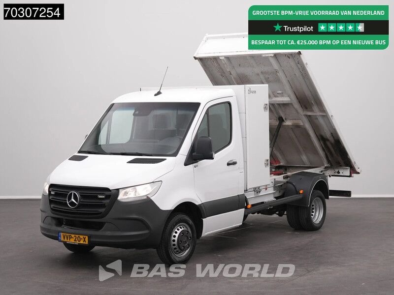 Mercedes-Benz Sprinter 515 CDI Kipper met Kist Dubbellucht 3,5t Trekhaak Airco Cruise Camera APK 11-2026 Euro6 Tipper Benne Kieper Airco Trekhaak Cruis - Volquete furgoneta: foto 1 Mercedes-Benz Sprinter 515 CDI Kipper met Kist Dubbellucht 3,5t Trekhaak Airco Cruise Camera APK 11-2026 Euro6 Tipper Benne Kieper Airco Trekhaak Cruis - Volquete furgoneta: foto 1