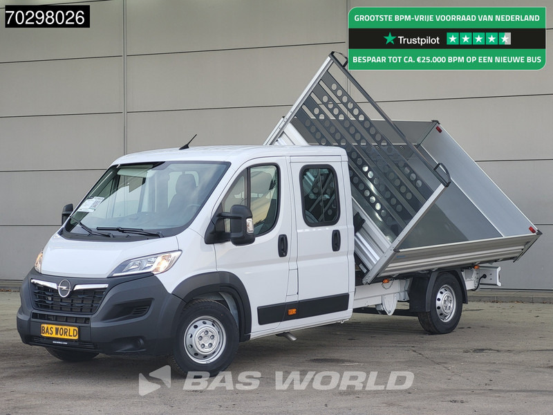Opel Movano 140PK Driezijdige Kipper Dubbel Cabine Airco Cruise Euro6 Tipper Benne Kieper Dreiseitenkipper Airco Cruise control - Volquete furgoneta: foto 1 Opel Movano 140PK Driezijdige Kipper Dubbel Cabine Airco Cruise Euro6 Tipper Benne Kieper Dreiseitenkipper Airco Cruise control - Volquete furgoneta: foto 1