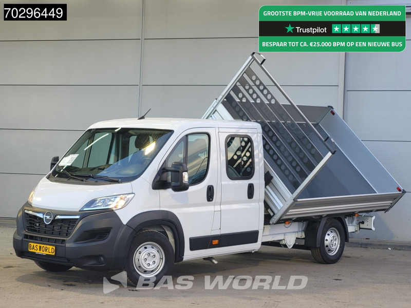 Opel Movano 140PK Driezijdige Kipper Dubbel Cabine Airco Cruise Euro6 Tipper Benne Kieper Dreiseitenkipper Airco Cruise control - Volquete furgoneta: foto 1 Opel Movano 140PK Driezijdige Kipper Dubbel Cabine Airco Cruise Euro6 Tipper Benne Kieper Dreiseitenkipper Airco Cruise control - Volquete furgoneta: foto 1