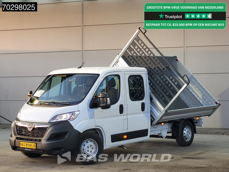 Opel Movano 140PK Driezijdige Kipper Dubbel Cabine Airco Cruise Euro6 Tipper Benne Kieper Dreiseitenkipper Airco Cruise control - Volquete furgoneta: foto 1 Opel Movano 140PK Driezijdige Kipper Dubbel Cabine Airco Cruise Euro6 Tipper Benne Kieper Dreiseitenkipper Airco Cruise control - Volquete furgoneta: foto 1