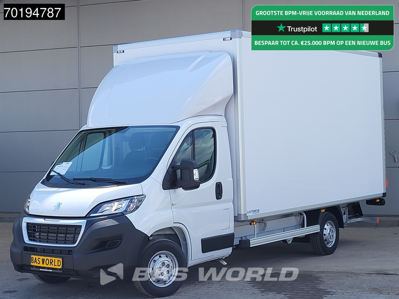 Peugeot Boxer 165PK Bakwagen Laadklep Zijdeur Lat om lat Airco Bluetooth Radio Meubelbak Koffer Gesloten laadbak 21m3 Airco Cruise control - Furgoneta: foto 1 Peugeot Boxer 165PK Bakwagen Laadklep Zijdeur Lat om lat Airco Bluetooth Radio Meubelbak Koffer Gesloten laadbak 21m3 Airco Cruise control - Furgoneta: foto 1