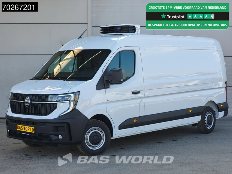 Renault Master 130pk -18 Vries Koelwagen 2025model BPM Vrij Vriezer Carrier Xarios 200 230V stekker LED Camera Parkeersensoren Airco Cruise Koeler Kü - Frigorífico furgoneta: foto 1 Renault Master 130pk -18 Vries Koelwagen 2025model BPM Vrij Vriezer Carrier Xarios 200 230V stekker LED Camera Parkeersensoren Airco Cruise Koeler Kü - Frigorífico furgoneta: foto 1
