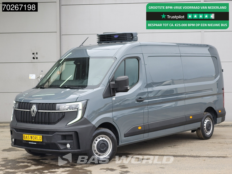 Renault Master 130pk Koelwagen Vriezer -18 Carrier Xarios 200 230V stekker LED Camera Parkeersensoren Airco Cruise Vries Koeler Kühlwagen Kühler Frig - Frigorífico furgoneta: foto 1 Renault Master 130pk Koelwagen Vriezer -18 Carrier Xarios 200 230V stekker LED Camera Parkeersensoren Airco Cruise Vries Koeler Kühlwagen Kühler Frig - Frigorífico furgoneta: foto 1