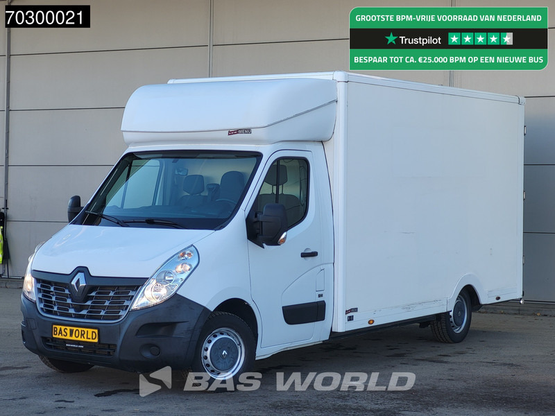 Renault Master 130pk Lowliner 422cm Bakwagen Achterdeuren Airco Cruise Euro6 Verkoopwagen Meubelbak Koffer Airco Cruise control - Furgoneta: foto 1 Renault Master 130pk Lowliner 422cm Bakwagen Achterdeuren Airco Cruise Euro6 Verkoopwagen Meubelbak Koffer Airco Cruise control - Furgoneta: foto 1