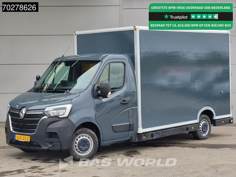 Renault Master 150PK Bakwagen Airco Cruise Luchtvering Meubelbak Plancher Verkoopwagen Foodtruck Paardenwagen 18m3 Airco Cruise control - Furgoneta: foto 1 Renault Master 150PK Bakwagen Airco Cruise Luchtvering Meubelbak Plancher Verkoopwagen Foodtruck Paardenwagen 18m3 Airco Cruise control - Furgoneta: foto 1