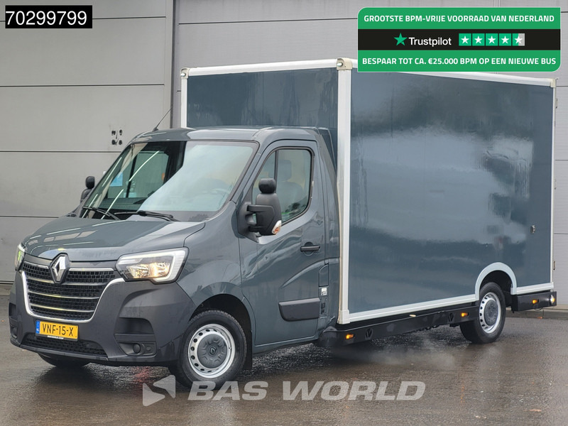 Renault Master 150PK Luchtvering Automaat Bakwagen Lowliner LED Airco Cruise Camera Euro6 Meubelwagen Koffer Verkoopwagen 18m3 Airco Cruise control - Furgoneta: foto 1 Renault Master 150PK Luchtvering Automaat Bakwagen Lowliner LED Airco Cruise Camera Euro6 Meubelwagen Koffer Verkoopwagen 18m3 Airco Cruise control - Furgoneta: foto 1