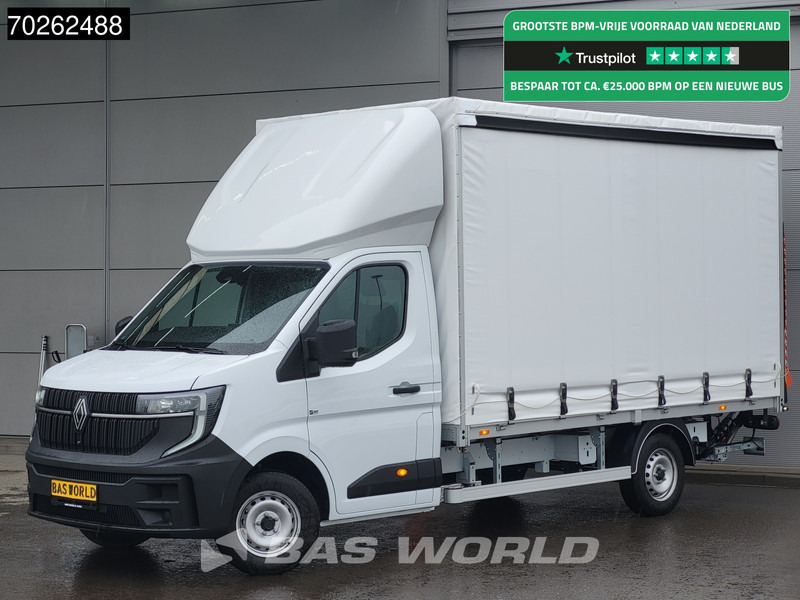 Renault Master 170pk Schuifzeilen met Laadklep 2025 Model LED Carplay Airco Cruise Schuifzeil Zeilen Koffer Meubelbak 21m3 Airco Cruise control - Furgoneta con caja de lona: foto 1 Renault Master 170pk Schuifzeilen met Laadklep 2025 Model LED Carplay Airco Cruise Schuifzeil Zeilen Koffer Meubelbak 21m3 Airco Cruise control - Furgoneta con caja de lona: foto 1