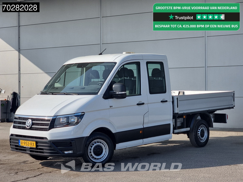 Caja abierta furgoneta Volkswagen Crafter 102pk Open Laadbak Dubbel Cabine Trekhaak Airco Cruise Camera Euro6 Pritsche Open Box Pickup Airco Dubbel cabine Trekhaak Cruise: foto 1