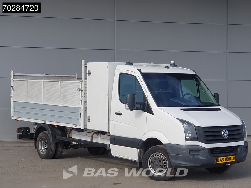 Volkswagen Crafter 136pk Open Laadbak met Kist Dubbellucht 3,5t Trekhaak Airco Euro6 Tipper Benne Kieper Airco Trekhaak - Caja abierta furgoneta: foto 3 Volkswagen Crafter 136pk Open Laadbak met Kist Dubbellucht 3,5t Trekhaak Airco Euro6 Tipper Benne Kieper Airco Trekhaak - Caja abierta furgoneta: foto 3