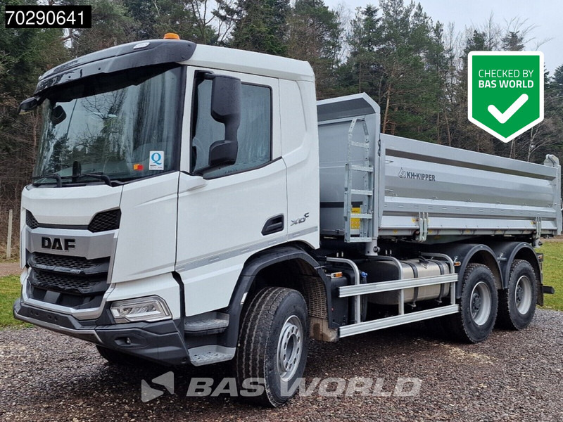 DAF XD 450 XD 6X4 NEW! 12m3 KH 3-way Tipper Big-Axle Steel suspension Euro 6 - Volquete camión: foto 1 DAF XD 450 XD 6X4 NEW! 12m3 KH 3-way Tipper Big-Axle Steel suspension Euro 6 - Volquete camión: foto 1