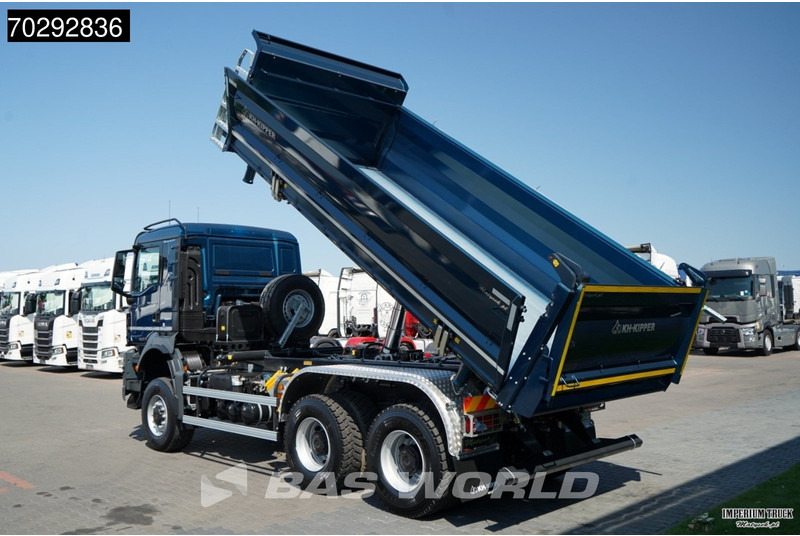 MAN TGS 33.480 TGS 6X6 11m3 KH-3-Way Kipper 6x6 Steel Suspension Automatic Big-Axle Euro 6 - Volquete camión: foto 2 MAN TGS 33.480 TGS 6X6 11m3 KH-3-Way Kipper 6x6 Steel Suspension Automatic Big-Axle Euro 6 - Volquete camión: foto 2