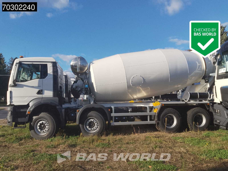 MAN TGS 41.400 8X4 12m3 FML mixer Steelsuspension Manual Airco EURO 2 - Camión hormigonera: foto 1 MAN TGS 41.400 8X4 12m3 FML mixer Steelsuspension Manual Airco EURO 2 - Camión hormigonera: foto 1