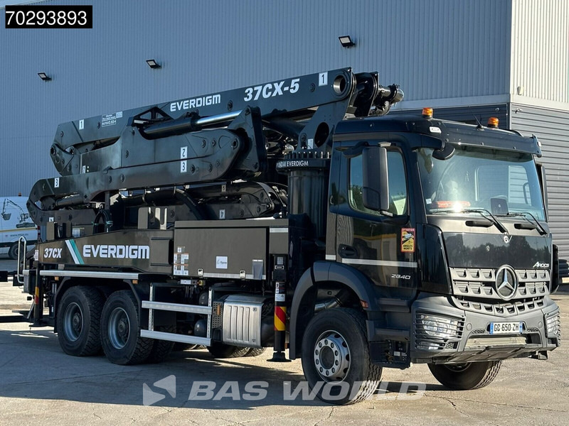 Mercedes-Benz Arocs 2840 Arocs 6X4 Unused! Everdigm 37CX-5 concrete pump Steel Suspension Automatic Euro 6 - Bomba de hormigón: foto 3 Mercedes-Benz Arocs 2840 Arocs 6X4 Unused! Everdigm 37CX-5 concrete pump Steel Suspension Automatic Euro 6 - Bomba de hormigón: foto 3