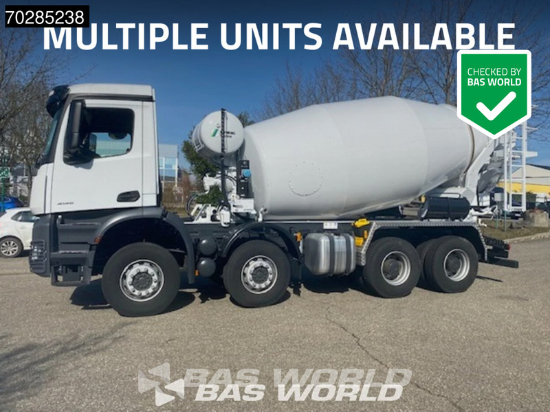 Mercedes-Benz Arocs 4145 8X4 10m3 Schwing Stetter mixer Manual Steelsuspension Euro 3 - Camión hormigonera: foto 1 Mercedes-Benz Arocs 4145 8X4 10m3 Schwing Stetter mixer Manual Steelsuspension Euro 3 - Camión hormigonera: foto 1