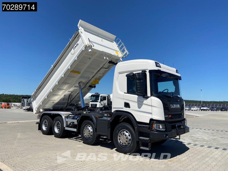 Scania P420 8X4 NEW! 13,5m3 3-way tipper Hardox450 Steel Steelsuspension Euro 6 - Volquete camión: foto 3 Scania P420 8X4 NEW! 13,5m3 3-way tipper Hardox450 Steel Steelsuspension Euro 6 - Volquete camión: foto 3