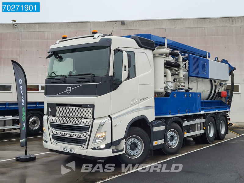 Volvo FH 500 8X4 Vacuum truck Gully Emptier 14.000ltr VEB+ Navi Euro 6 - Limpieza de alcantarillado: foto 5 Volvo FH 500 8X4 Vacuum truck Gully Emptier 14.000ltr VEB+ Navi Euro 6 - Limpieza de alcantarillado: foto 5