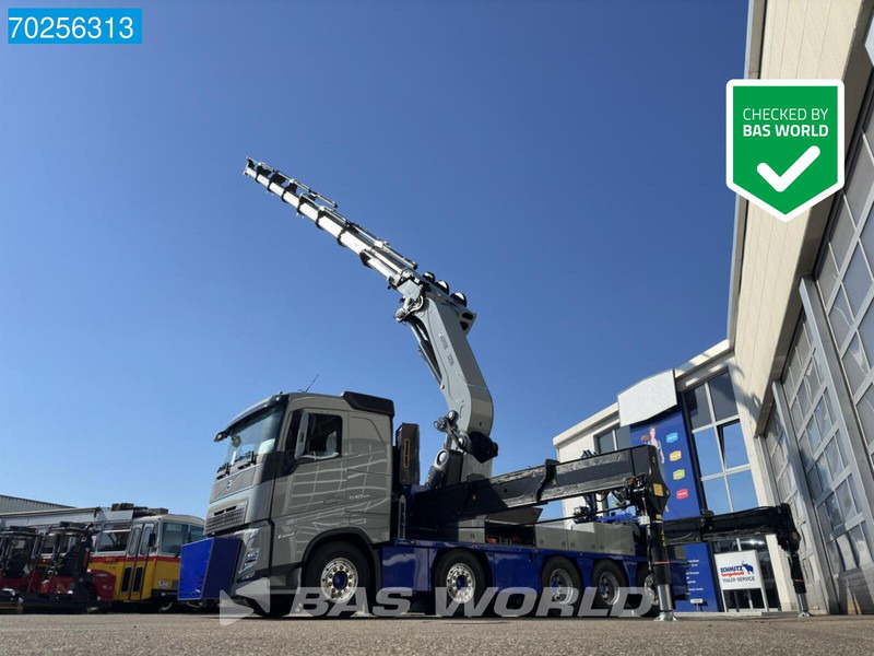 Volvo FH 540 10X4 NEW! Effer 2255 Kran Crane Lift-Lenkachse ACC Navi - Camión caja abierta, Camión grúa: foto 1 Volvo FH 540 10X4 NEW! Effer 2255 Kran Crane Lift-Lenkachse ACC Navi - Camión caja abierta, Camión grúa: foto 1