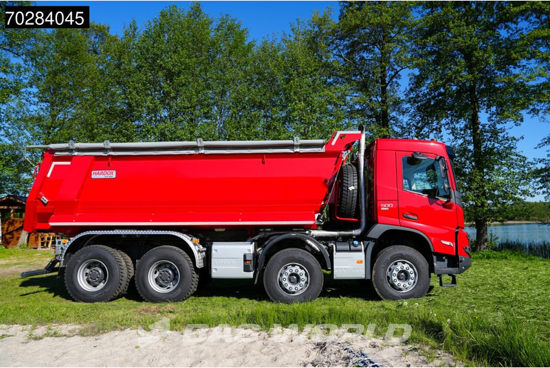 Volquete camión nuevo Volvo FMX 500 8X4 NEW! Hardox tipper 18m3 Steel suspension Automatic Euro 6: foto 19