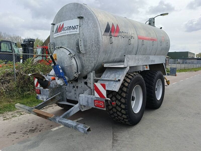 Agrimat challenger 14.500 Liter tank steering as gestuurd - Cuba de purín, Cisterna remolque: foto 2 Agrimat challenger 14.500 Liter tank steering as gestuurd - Cuba de purín, Cisterna remolque: foto 2