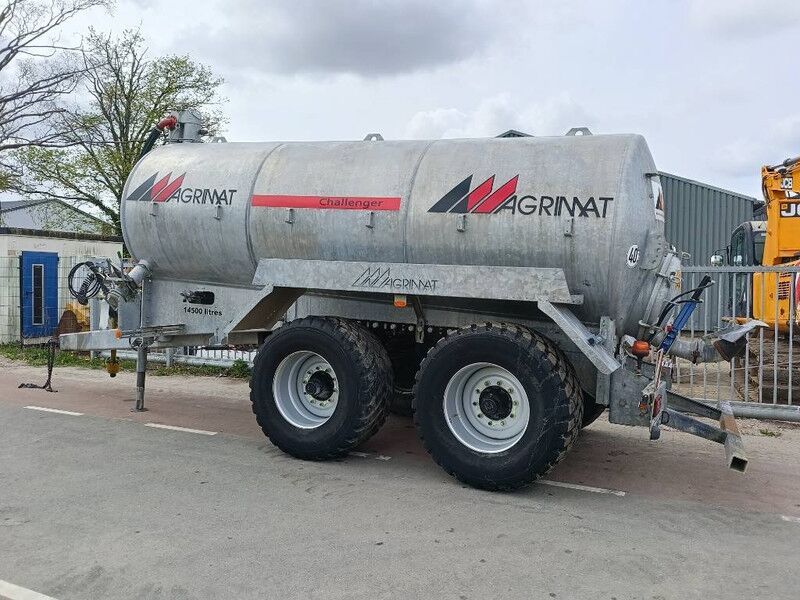 Agrimat challenger 14.500 Liter tank steering as gestuurd - Cuba de purín, Cisterna remolque: foto 5 Agrimat challenger 14.500 Liter tank steering as gestuurd - Cuba de purín, Cisterna remolque: foto 5