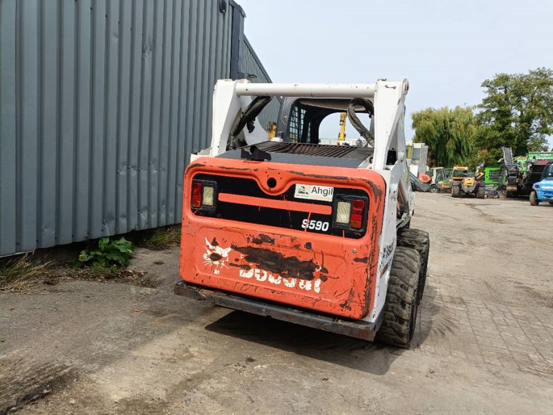 Bobcat s590 schranklader skid steer loader bucket, forks - Minicargadora: foto 5 Bobcat s590 schranklader skid steer loader bucket, forks - Minicargadora: foto 5