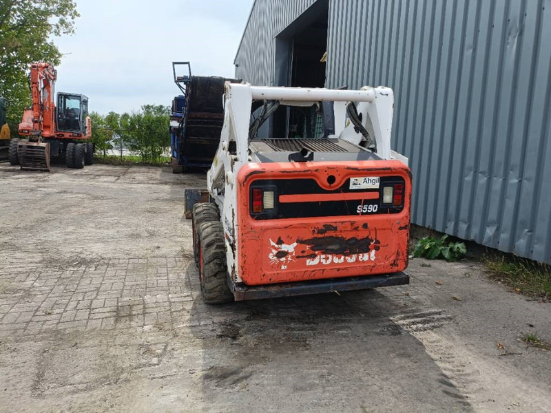 Bobcat s590 schranklader skid steer loader bucket, forks - Minicargadora: foto 3 Bobcat s590 schranklader skid steer loader bucket, forks - Minicargadora: foto 3