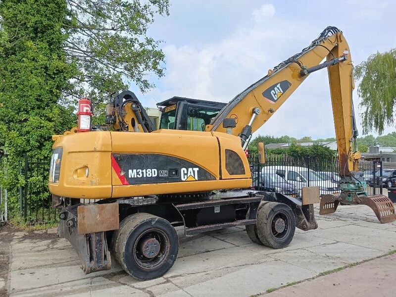 Cat M 318 MH overslagkraan waste handler umslagbagger - Manipulador de materiales: foto 5 Cat M 318 MH overslagkraan waste handler umslagbagger - Manipulador de materiales: foto 5