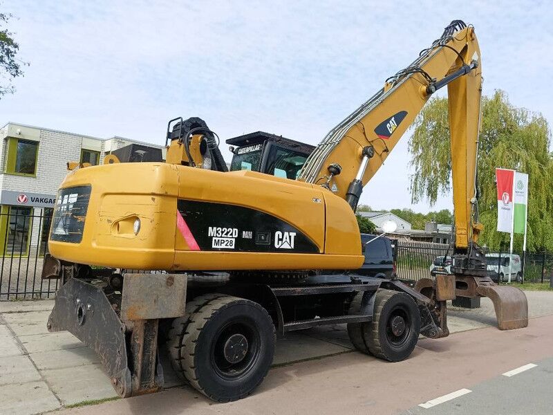 Cat M 322 D overslagkraag waste handler umslag bagger - Manipulador de materiales: foto 5 Cat M 322 D overslagkraag waste handler umslag bagger - Manipulador de materiales: foto 5