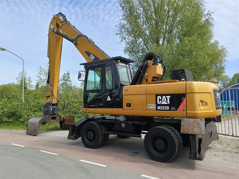 Cat M 322 D overslagkraag waste handler umslag bagger - Manipulador de materiales: foto 2 Cat M 322 D overslagkraag waste handler umslag bagger - Manipulador de materiales: foto 2