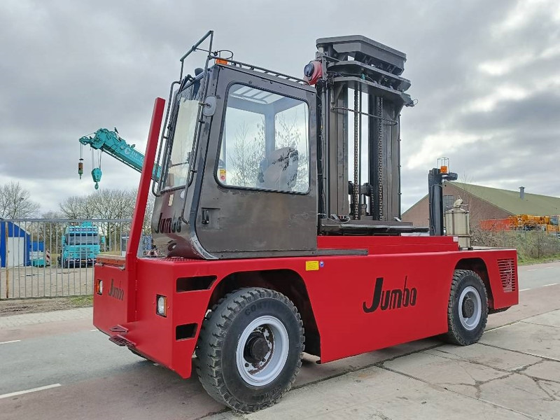 Jumbo J/SH 120/14/75 zijlader side forklift stapler 12 T - Carretilla de carga lateral: foto 2 Jumbo J/SH 120/14/75 zijlader side forklift stapler 12 T - Carretilla de carga lateral: foto 2