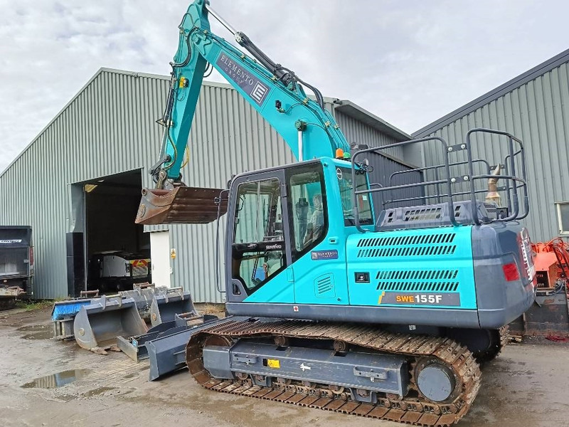 Sunward SWE 155 F + tilt rotator engcon oilquick - Excavadora de cadenas: foto 2 Sunward SWE 155 F + tilt rotator engcon oilquick - Excavadora de cadenas: foto 2