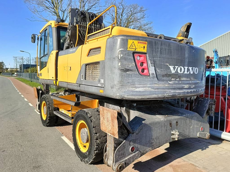 Manipulador de materiales para transporte de basura Volvo EW 210 D waste industry handler 25ton umslagbagger: foto 5