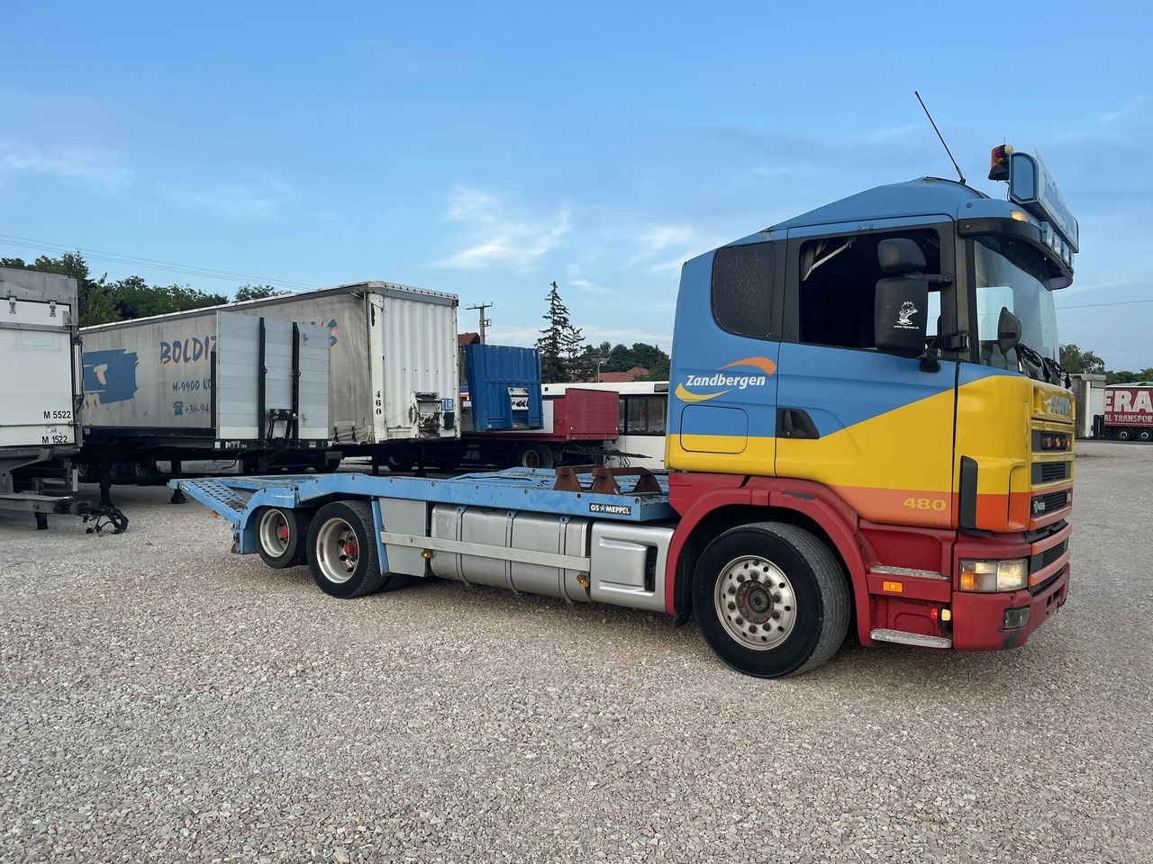 SCANIA 164 480 V8 GS MEPPEL - Portavehículos camión: foto 3 SCANIA 164 480 V8 GS MEPPEL - Portavehículos camión: foto 3