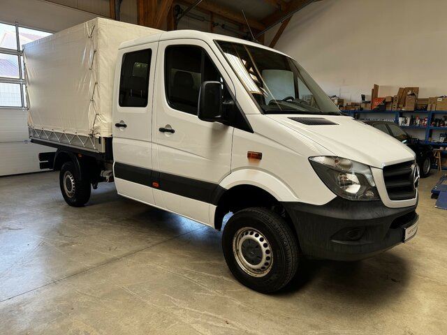 MERCEDES-BENZ Sprinter 316 CDI Doka 4x4 Allrad Plane... - Furgoneta con caja de lona, Furgoneta combi: foto 1 MERCEDES-BENZ Sprinter 316 CDI Doka 4x4 Allrad Plane... - Furgoneta con caja de lona, Furgoneta combi: foto 1