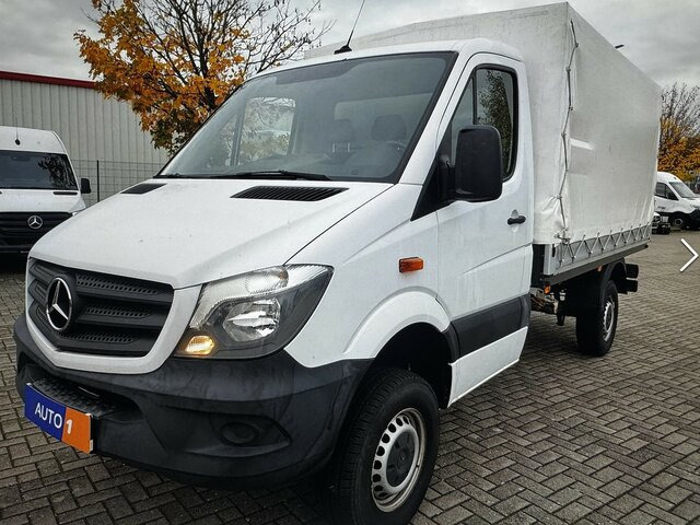 MERCEDES-BENZ Sprinter 316 CDI Pritsche 4x4 Allrad Plane... - Caja abierta furgoneta: foto 2 MERCEDES-BENZ Sprinter 316 CDI Pritsche 4x4 Allrad Plane... - Caja abierta furgoneta: foto 2