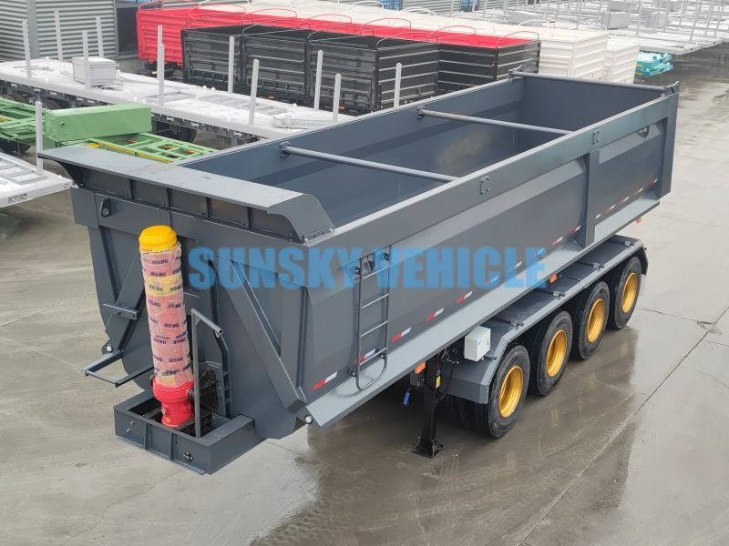 SUNSKY 4-Axle Dump Semi-trailer - Volquete semirremolque: foto 3 SUNSKY 4-Axle Dump Semi-trailer - Volquete semirremolque: foto 3