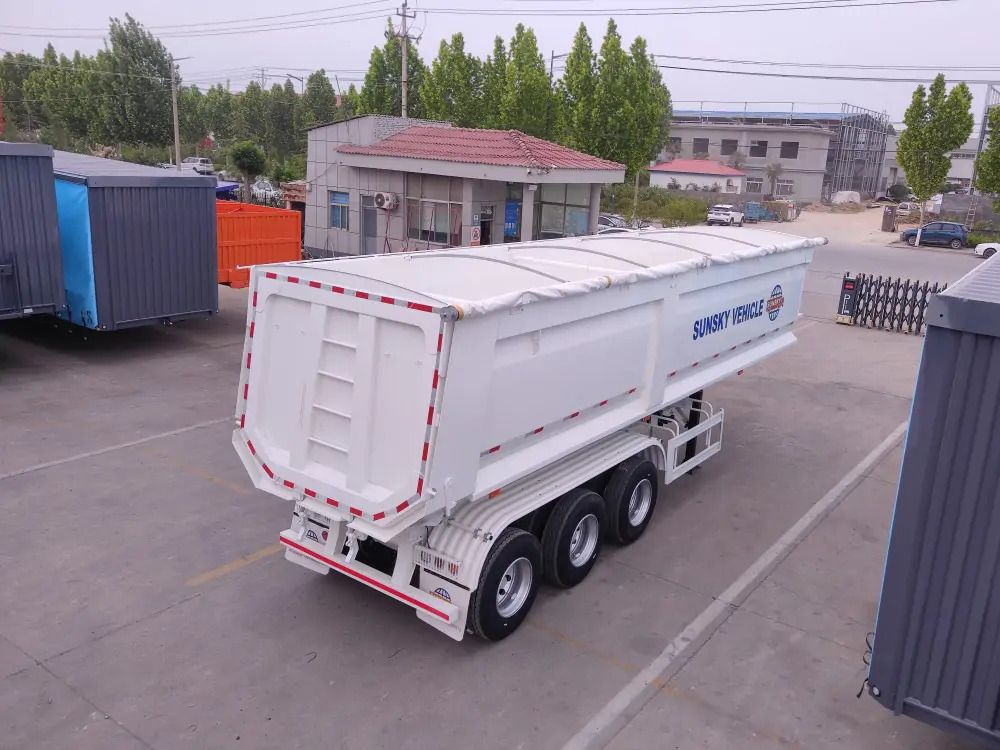 SUNSKY 40cbm 3-axle tipper trailer - Volquete semirremolque: foto 3 SUNSKY 40cbm 3-axle tipper trailer - Volquete semirremolque: foto 3