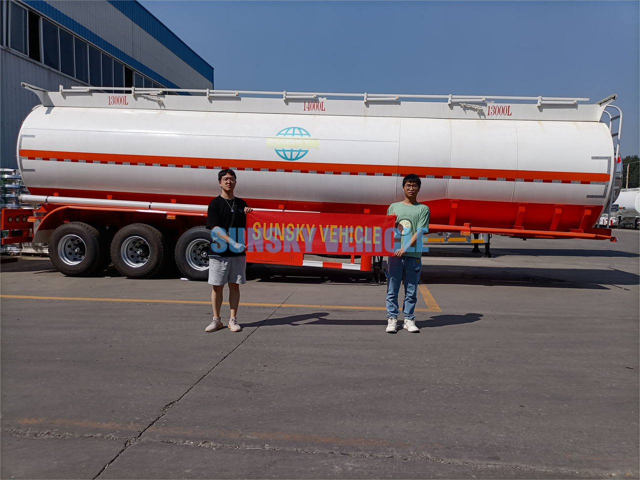 SUNSKY Fuel Tanker for sale - Cisterna semirremolque: foto 5 SUNSKY Fuel Tanker for sale - Cisterna semirremolque: foto 5