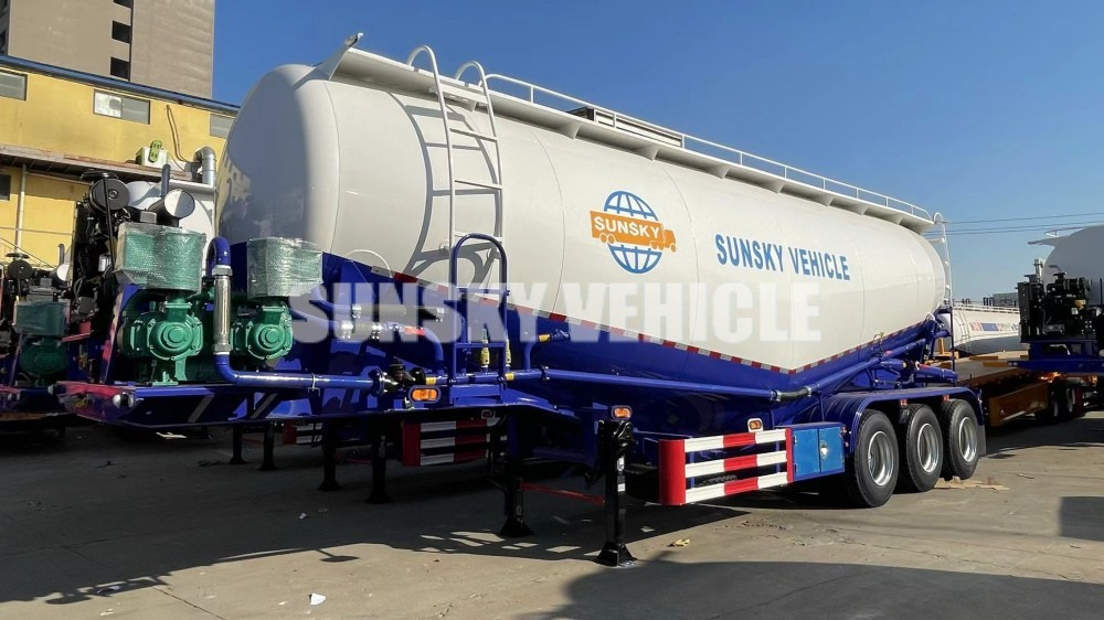 SUNSKY bulk cement trailer - Cisterna semirremolque: foto 1 SUNSKY bulk cement trailer - Cisterna semirremolque: foto 1