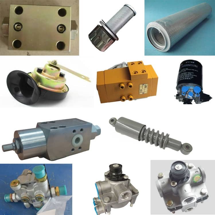 Consumable Spare Parts List of XCMG QY25K-II/QY25K5-I Truck Crane - Piezas de recambio para Autogrúa: foto 3 Consumable Spare Parts List of XCMG QY25K-II/QY25K5-I Truck Crane - Piezas de recambio para Autogrúa: foto 3