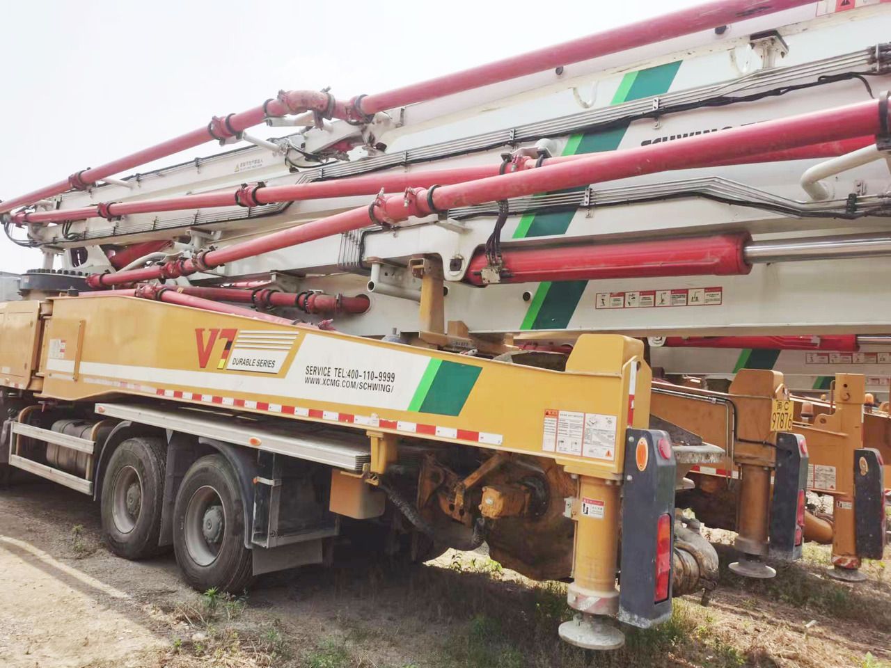 XCMG Concrete Lifting Equipment HB58V 58m Used Concrete Pump Truck with Best Price - Bomba de hormigón: foto 4 XCMG Concrete Lifting Equipment HB58V 58m Used Concrete Pump Truck with Best Price - Bomba de hormigón: foto 4